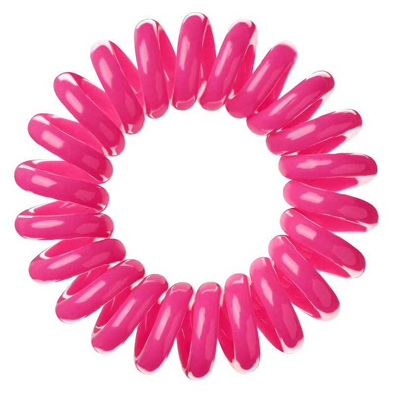 Резинка для волос ez bobbles (3шт) №9 розовая