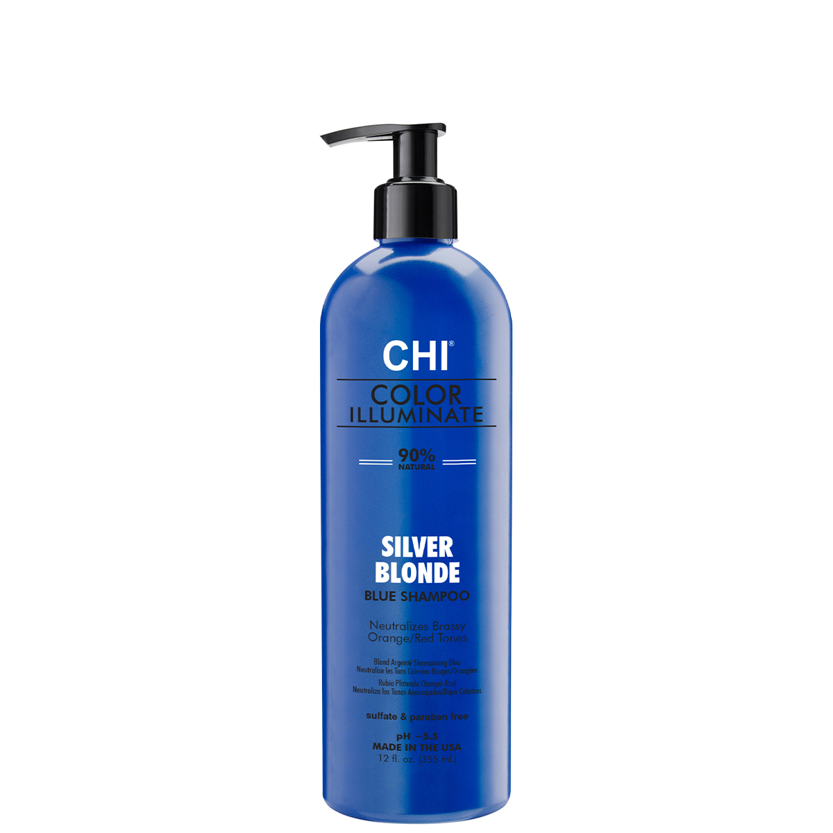 Chi ionic color illuminate шампунь silver blonde 355 мл