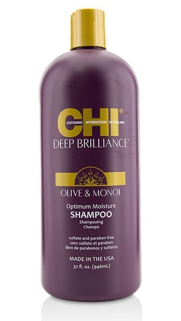 Chi deep brilliance шампунь оптимальное увлажнение 946 мл
