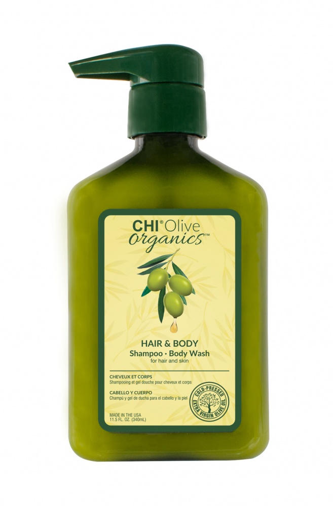 Chi olive шампунь для волос и тела 340 мл