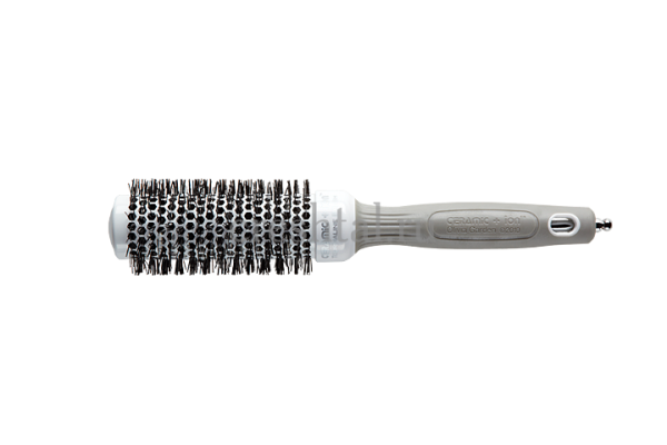 _ Olivia garden термобрашинг expert blowout shine white grey 35мм (х)