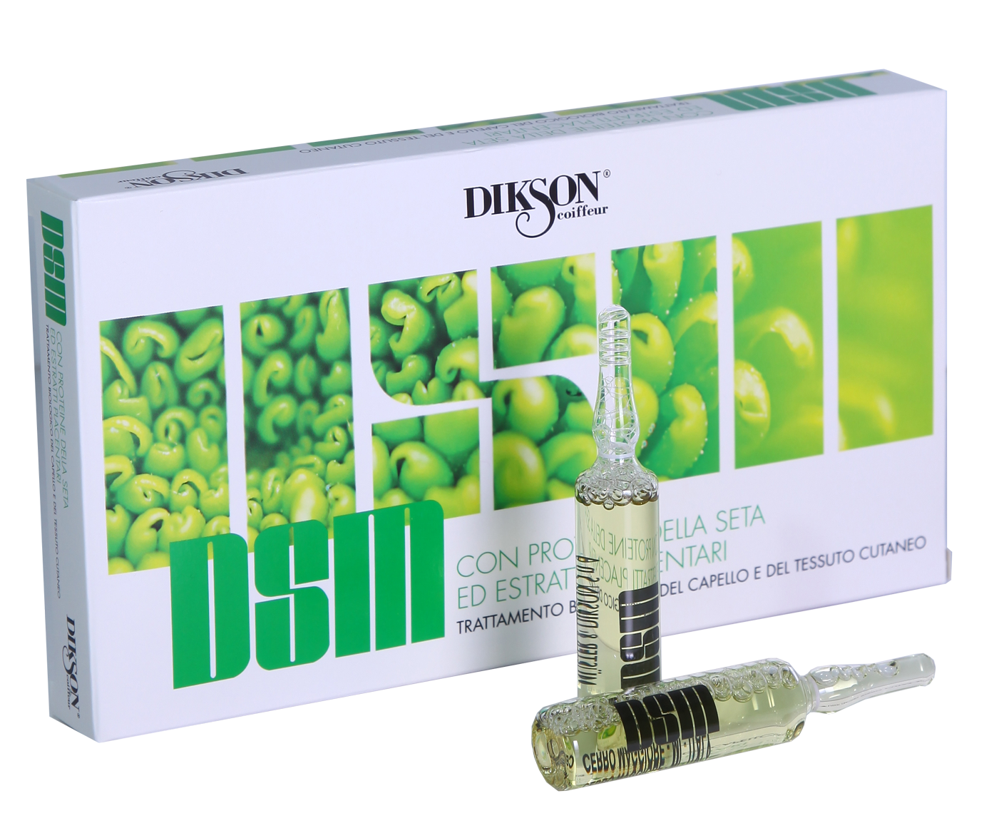 Dikson dsm ухаживающая сыворотка с протеинами шелка 10х10мл (д)