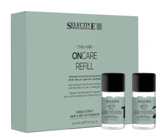Selective on care refill двухкомпонентный филлер для восстановления волос