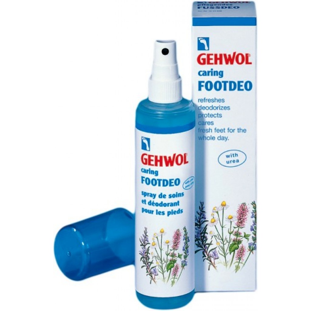 Gehwol caring fussdeo ухаживающий дезодорант для ног 150мл (г)