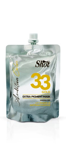 Shot маска экстра пигмент золотой 33 200мл