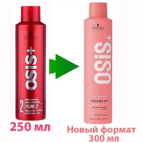 Osis volume up текстурирующий спрей для объема 300мл