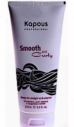 Kapous smooth and curly усилитель для прямых и кудр. волос 300мл