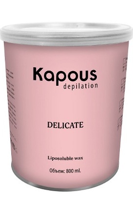 Kapous жирорастворимый воск с тальком 800мл