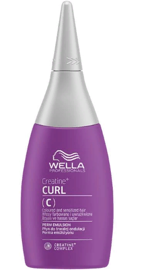 Wella creatine + curl c лосьон для окрашенных и чувствительных волос 75мл