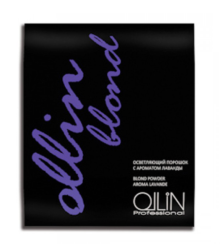 Ollin blond осветляющий порошок с ароматом лаванды 30г