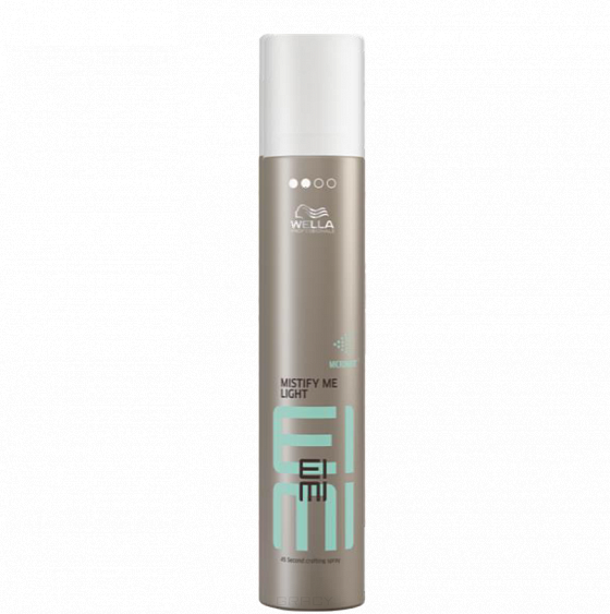 Wella styling eimi лак сухой легкой фиксации mistify me 300мл