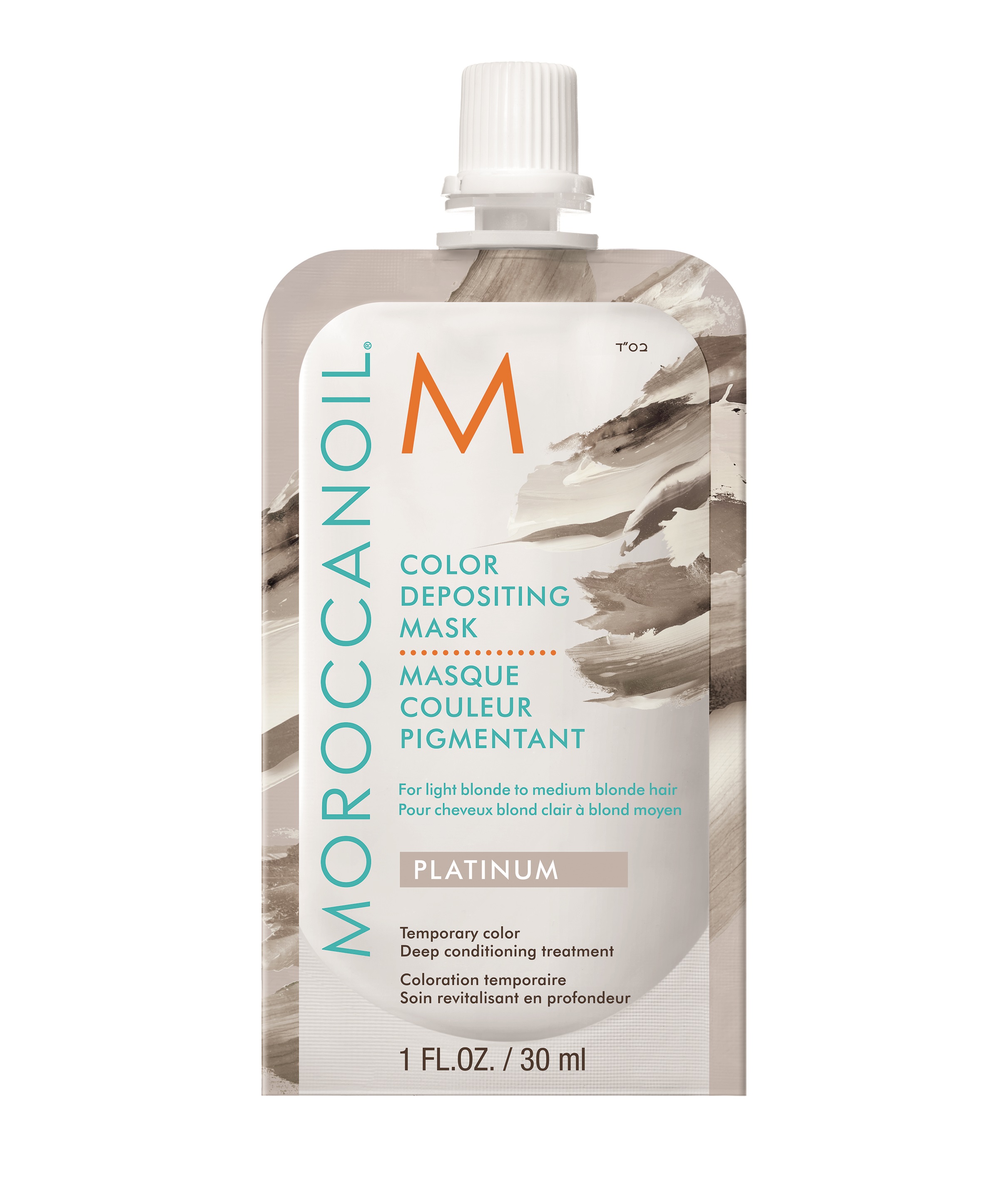 Moroccanoil тонирующая маска color depositing platinum 30мл