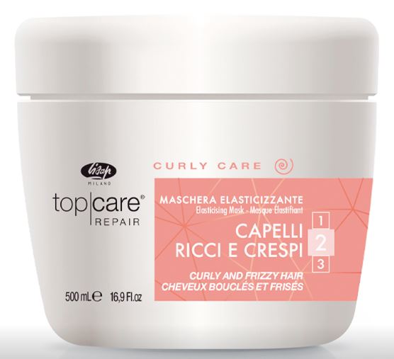 Lisap top care repair curly care маска разглаживающая для вьющихся и непослушных волос 500мл ЛС