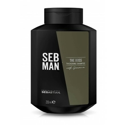 Sebastian seb man boss thickening освежающий шампунь для увеличения объема 250 мл