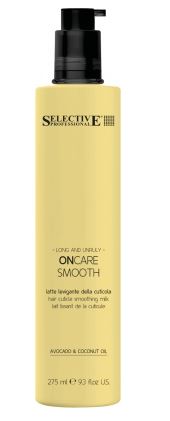 Selective on care smooth молочко для разглаживания кутикулы для всех типов волос 275мл