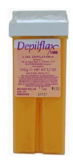 Depilflax воск в картриджах с маслом моркови 110гр.(а)