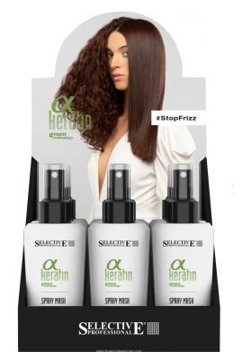 Selective α keratin набор маска-спрей для волос 12х150мл