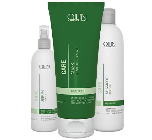 Ollin care набор малый интенсивное восстановление (3 предм)