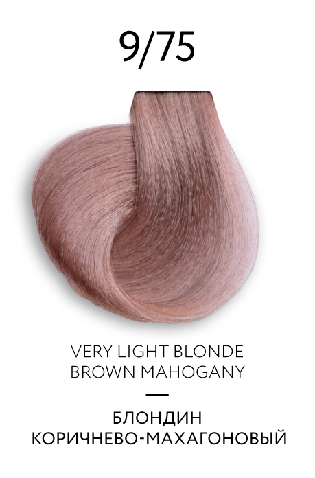 Ollin color platinum collection 9.75 перманентная крем-краска для волос 100мл