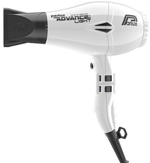 _ Parlux фен advance light ionic ceramic 2200w белый Х