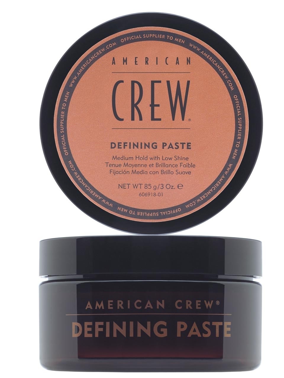 Аmеrican crеw defining paste паста со средней фиксацией и низким уровнем блеска для укладки волос 85г