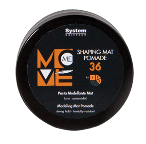 Dikson move 36 shaping mat pomade паста для моделирования матовая фиксация 3 100мл мил