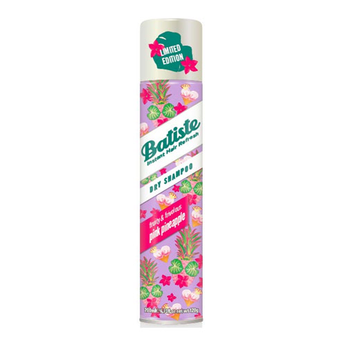 Batiste pink pineapple сухой шампунь с ярким ароматом гуава яблока и апельсина 200мл БС