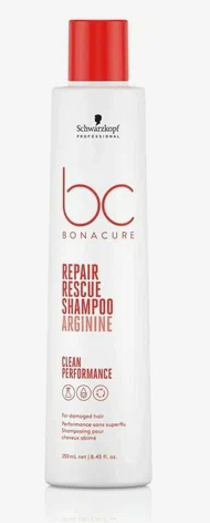 Bonacure repair rescue шампунь с аргинином 250мл