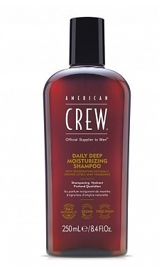 Аmеrican crеw daily deep moisturizing shampoo шампунь увлажняющий для ежедневного ухода 250 мл