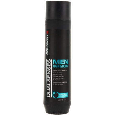 Gоldwell dualsenses for men шампунь для волос и тела 300 мл