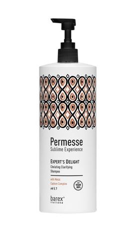 Barex permesse шампунь хелатирующий очищающий experts delight 1000мл