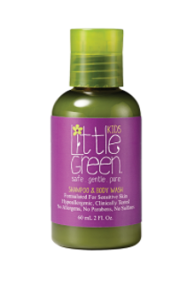 Little green kids шампунь и гель для тела без слез 60 мл