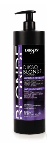 Dikson dikso blonde шампунь тонирующий против желтизны волос 1000мл мил
