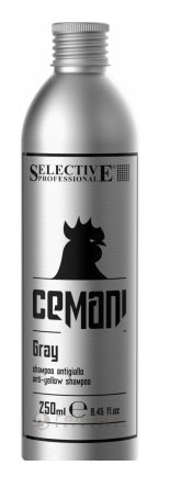 Selective cemani шампунь gray для устранения желтых оттенков 250мл