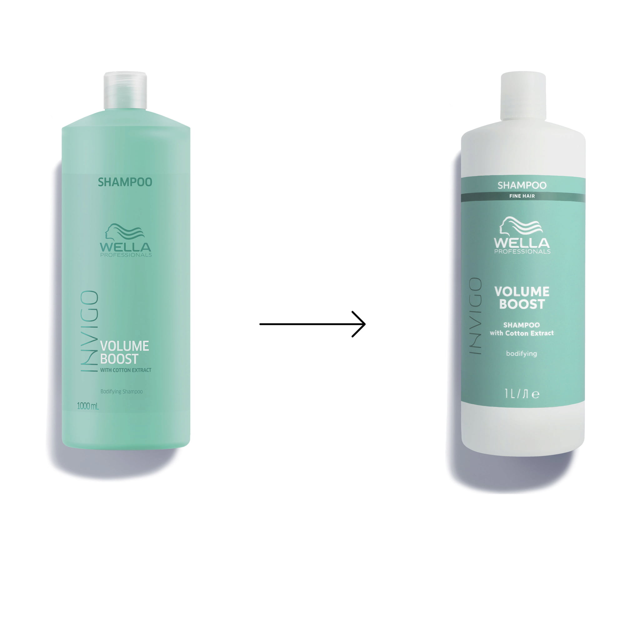 Wella Invigo volume boost шампунь для придания объема 1000мл ДГ