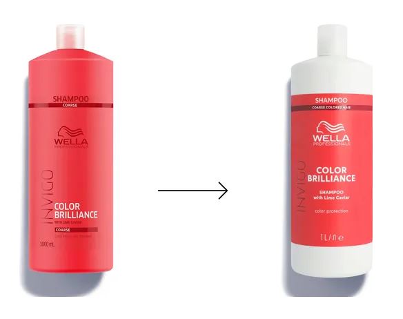 Wella Invigo color brilliance шампунь для защиты цвета окрашенных жестких волос 1000мл мил