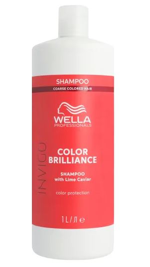 Wella Invigo color brilliance шампунь для защиты цвета окрашенных жестких волос 1000мл мил