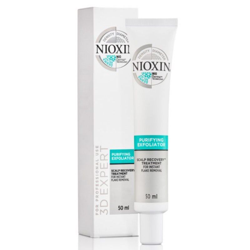 Nioxin scalp purifying exfoliator деликатный скраб для кожи головы против перхоти 50мл_АКЦИЯ 9