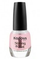 Kapous nail укрепляющее базовое покрытие strong & flat 12мл