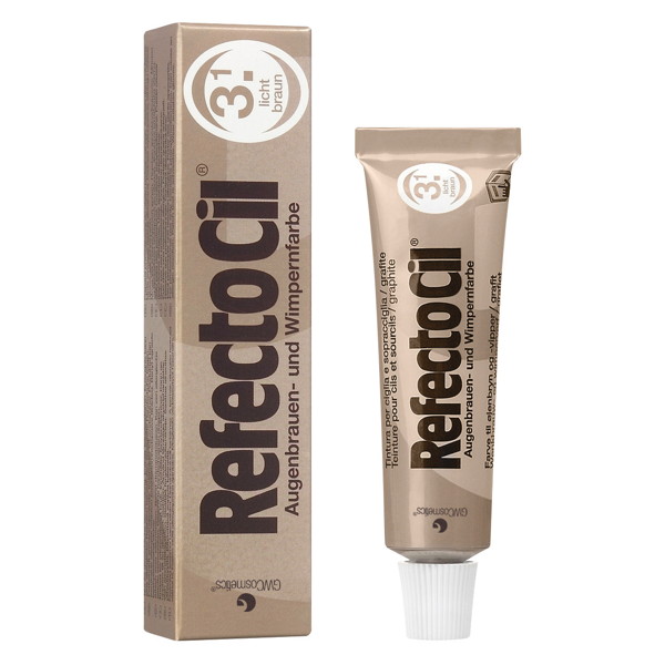 Refectocil краска для бровей и ресниц № 3.1 светло - коричневaя 15мл