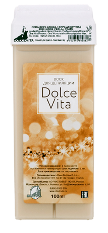 Dolcevita воск в картридже жемчужный 100 мл