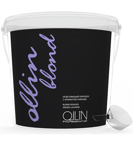 Ollin blond осветляющий порошок с ароматом лаванды 500г