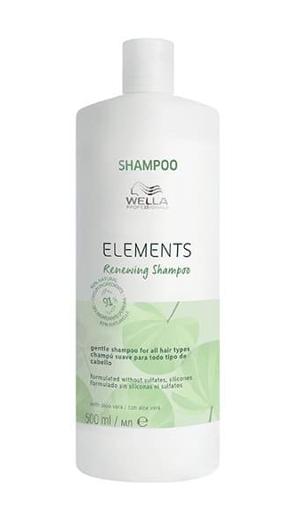 Wella elements обновляющий шампунь (без сульфатов) 500мл