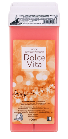Dolcevita воск в картридже апельсиновый 100 мл
