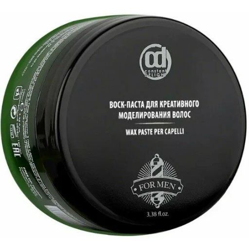 Constant delight barber care воск-паста для креативного моделирования волос 100 мл