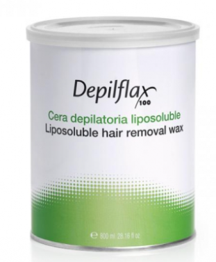 Depilflax воск в банке шоколадный 800 мл (а)