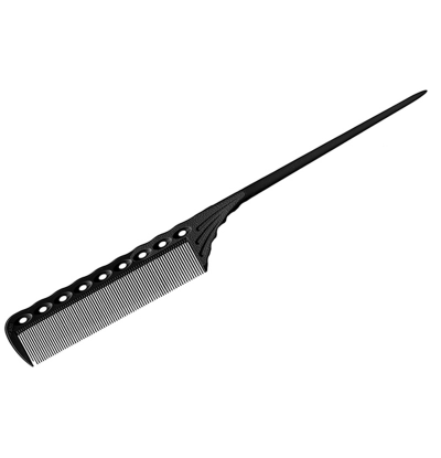 _ YS Park расчёска с хвостиком карбон ys-115 carbon Х