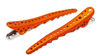 _ YS Park зажимы shark сlip 2 штуки оранж, металл Х